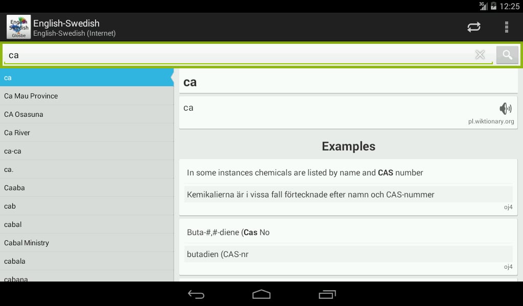 English-Swedish Dictiona...截图3