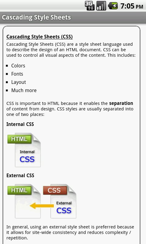 HTML Pro Quick Guide Fre...截图8