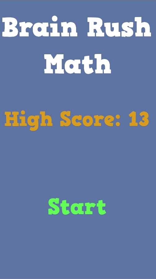 Brain Rush: Math截图2