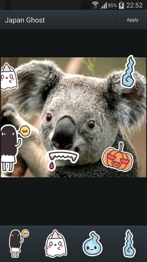 Free Japan Halloween Sticker截图1