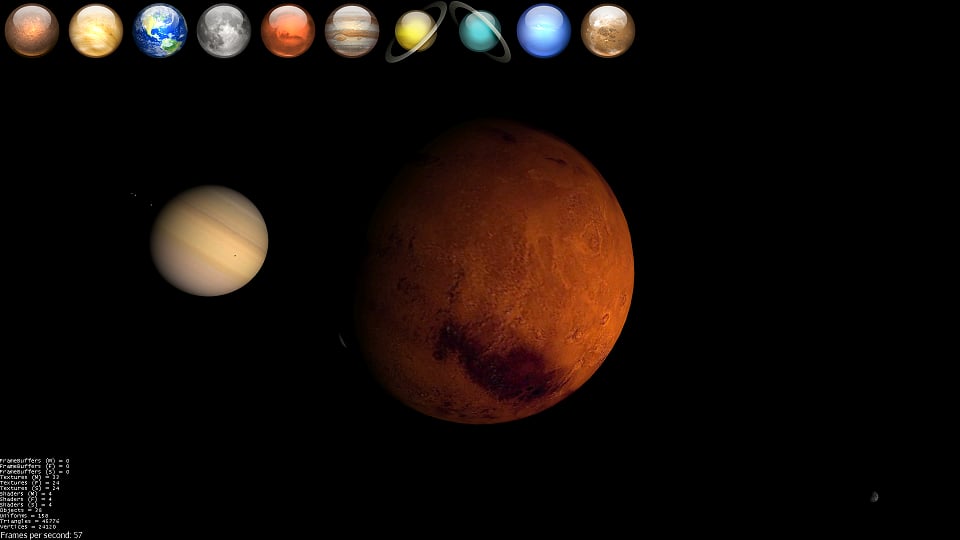 System Solar Planets截图4