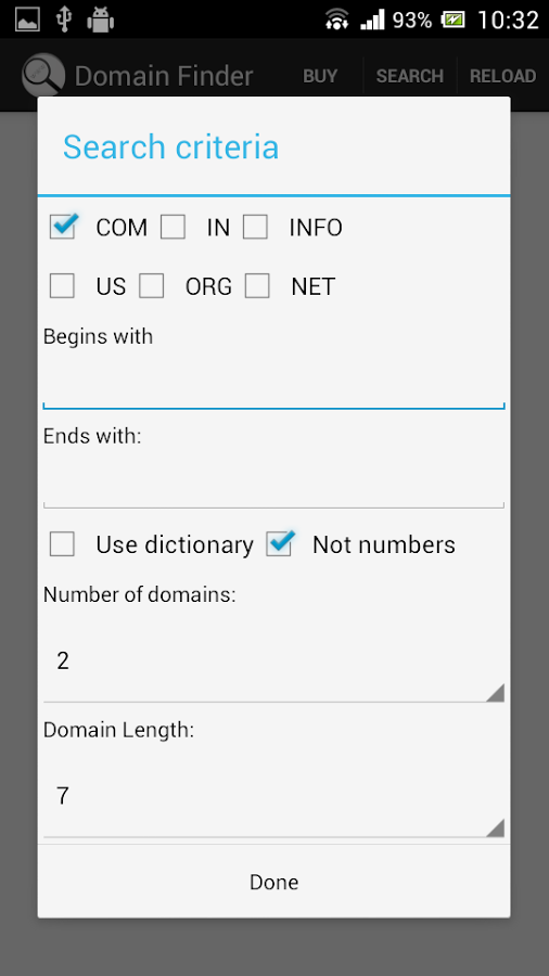 Domain Finder截图4