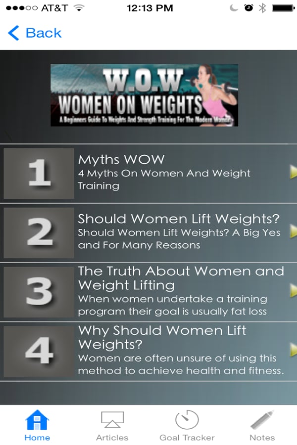 Women on Weights Build M...截图8