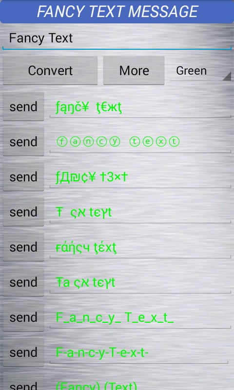 Fancy Text Message截图3