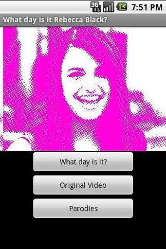 What day is it Rebecca Black?截图3