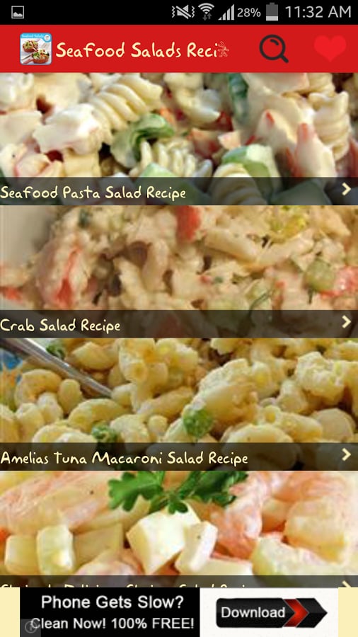 Seafood Salads Recipes截图5