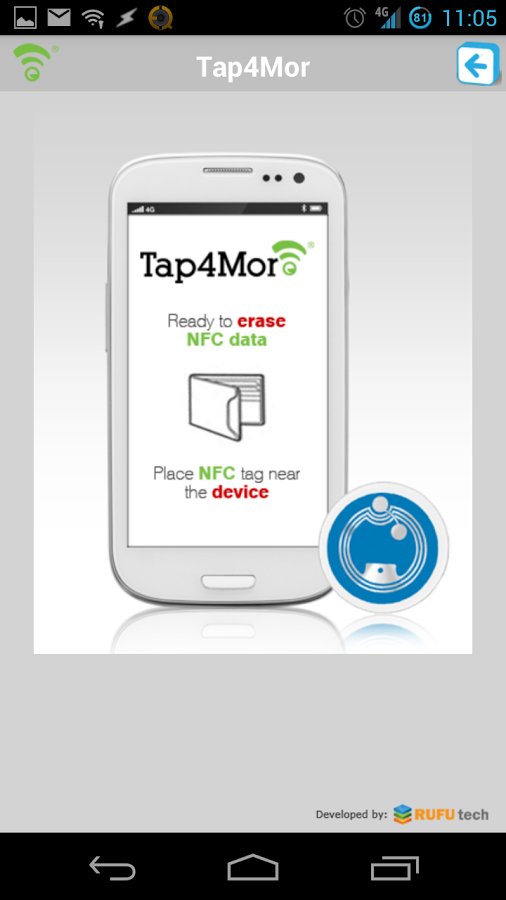 Tap4Mor NFC Writer截图5