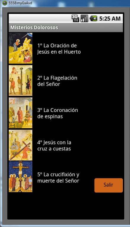 Santo Rosario con Iconos截图5