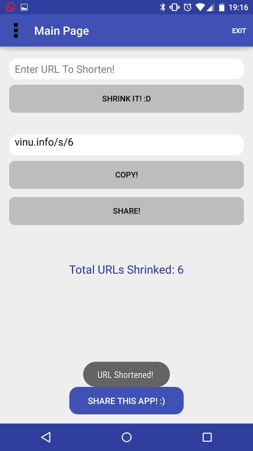 Shrink It! - URL Shorten...截图3