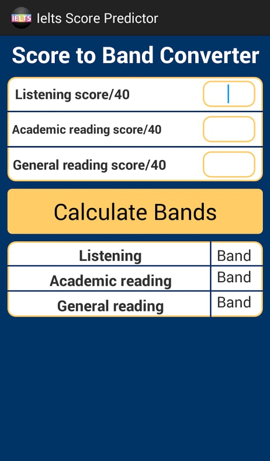 Ielts Score Predictor截图5