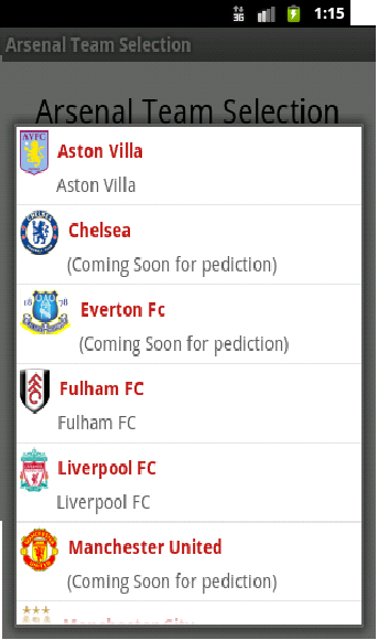 Football match predictor截图4