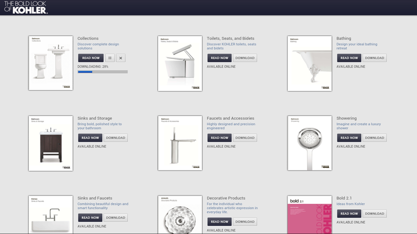 Kohler Catalogs截图5