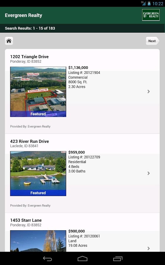 Sandpoint Idaho Real Estate截图3