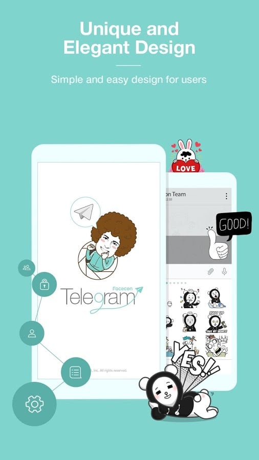 Telegram with Facecon截图1