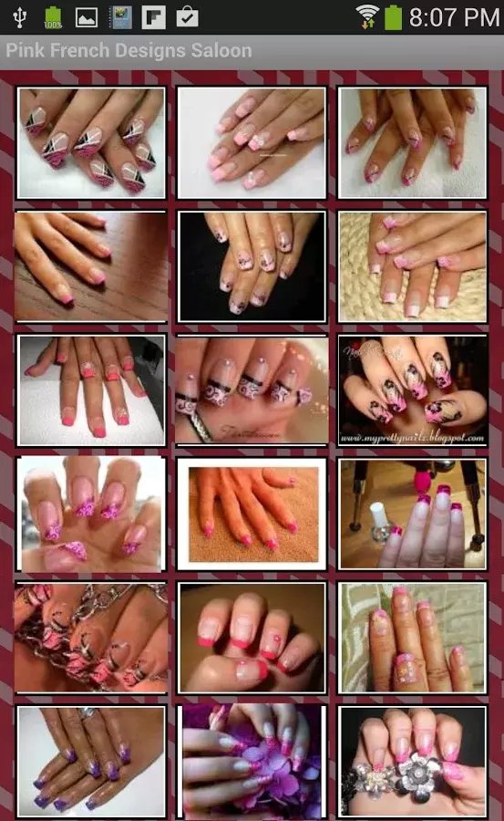 French Nail Art Designs截图2