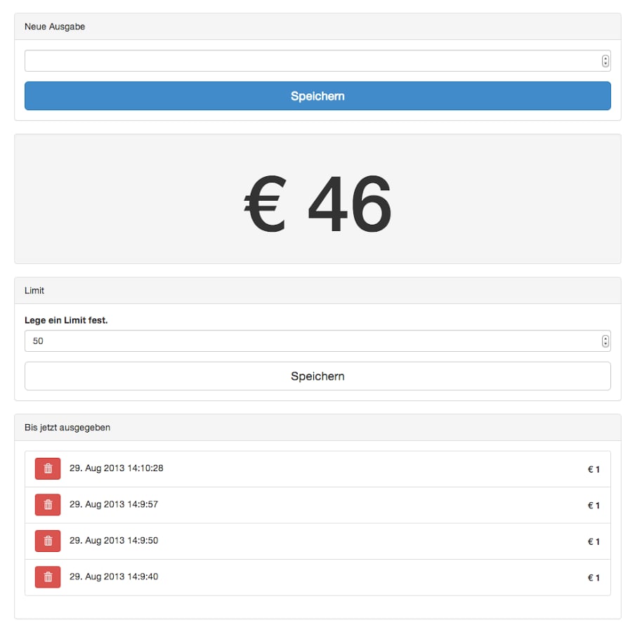 Weekly money check截图1