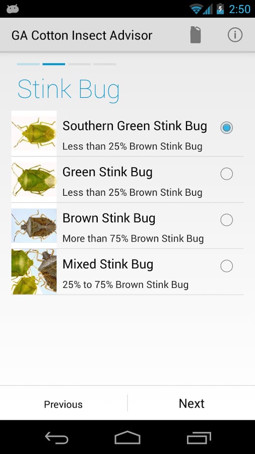 GA Cotton Insect Advisor截图2