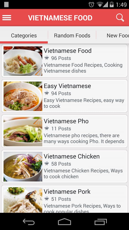 VIETNAMESE FOOD截图1