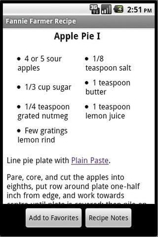 Fannie Farmer Pie Recipe...截图3