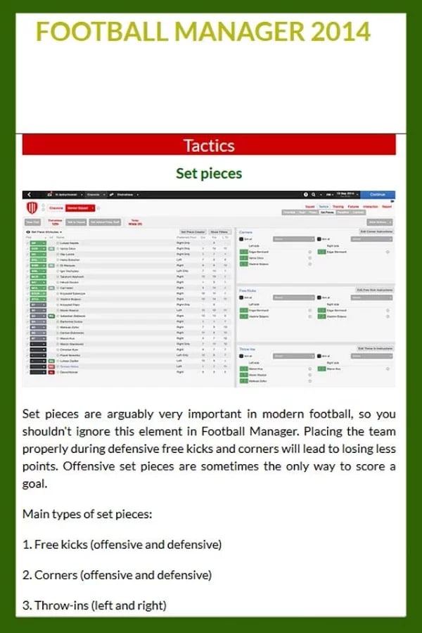 Guide for Football Manag...截图10