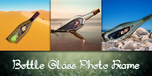 Bottle Glass Photo Frame截图1