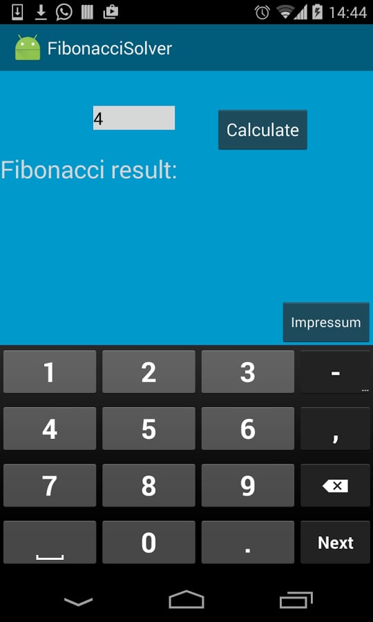 Fibonacci Solver截图1