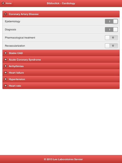 Biblioclick in Cardiology截图4