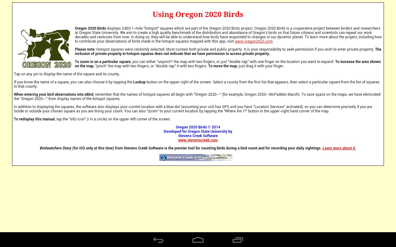 Oregon 2020 Birds截图1