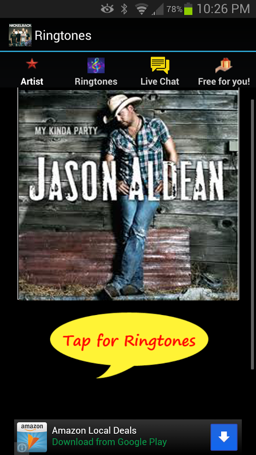 Best Jason Aldean Ringto...截图1