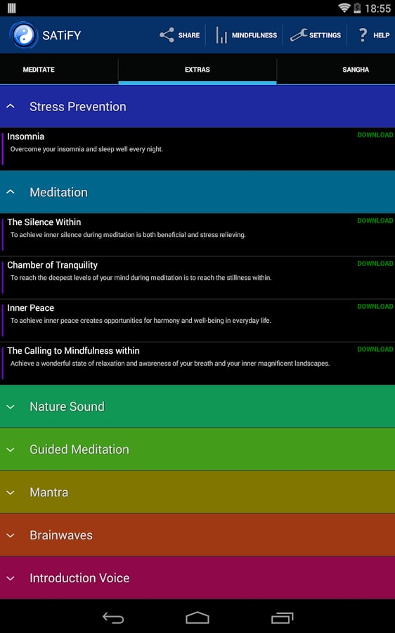 SATiFY Mindfulness Medit...截图8