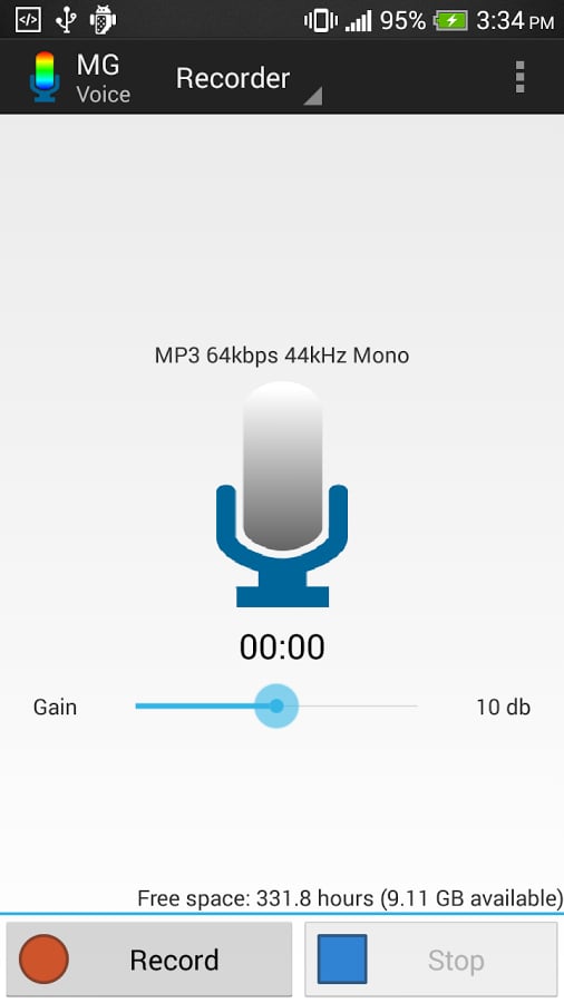 MG Voice Recorder MP3/PC...截图6