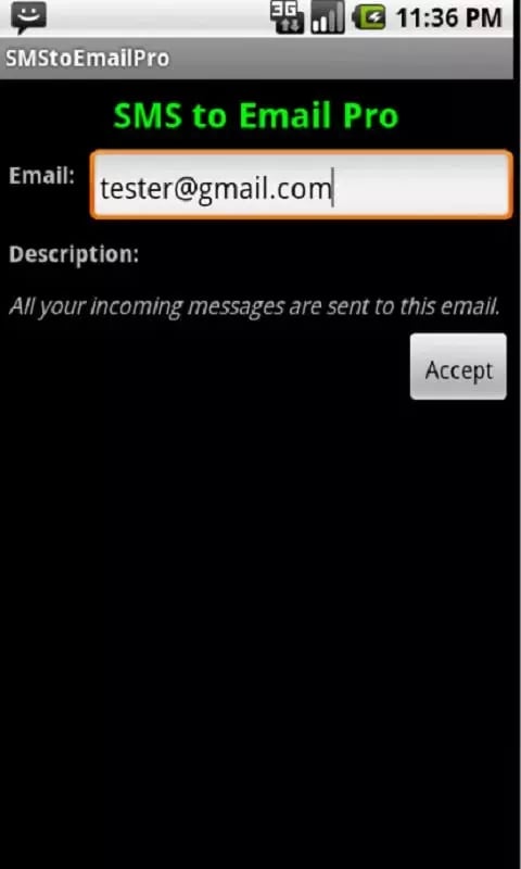 SMS to Email (Beta)截图2