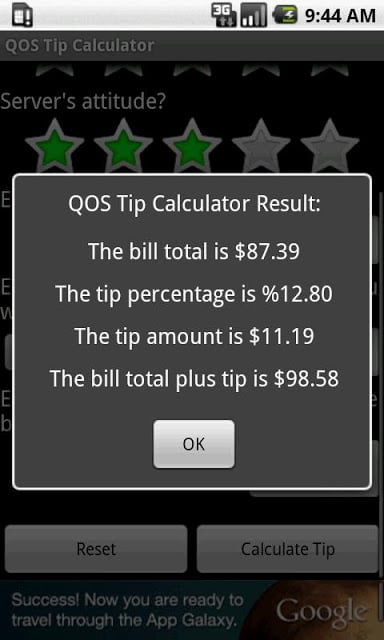 QOS Tip Calculator (Ad Free)截图6