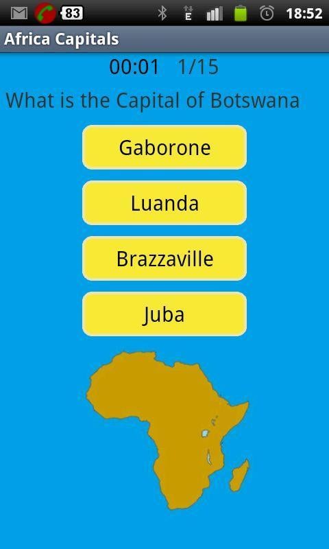 Africa Capitals截图1