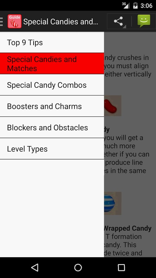 Guide for Candy Crush Sa...截图1