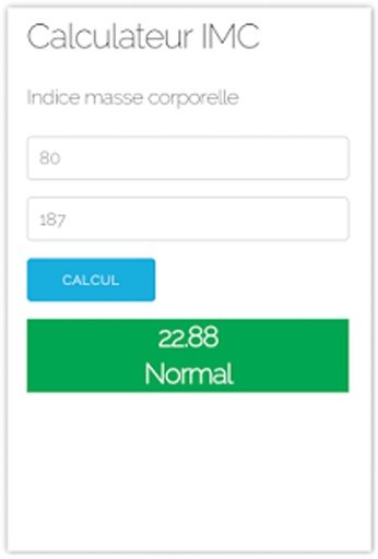 Calculateur IMC截图1