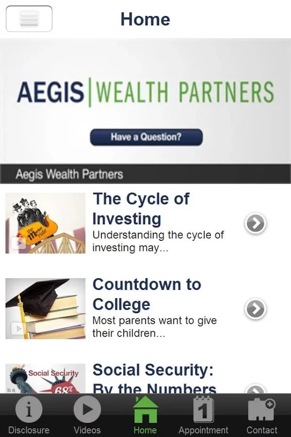 Aegis Wealth Partners截图2