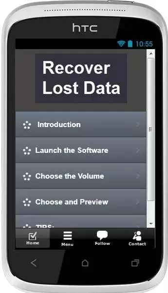 Recover Lost Data Instru...截图2