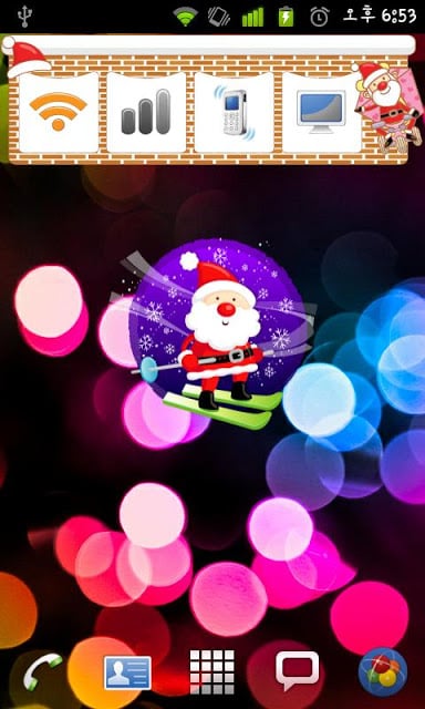 Christmas Sticker Widget Seven截图2