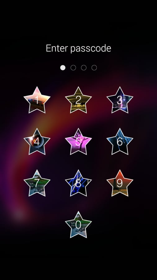 Star Keypad Lock screen截图10