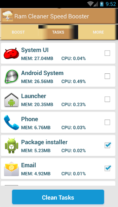 Ram Cleaner Speed Booster截图2
