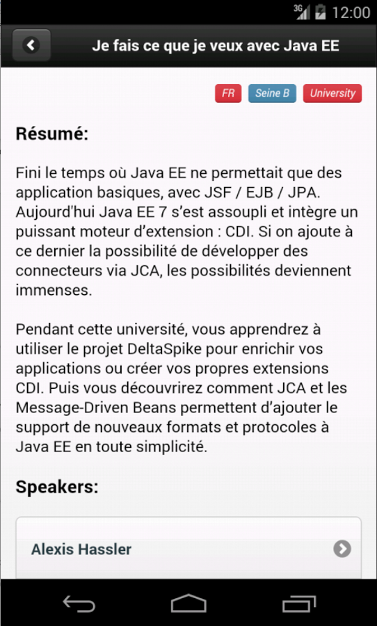 DevoxxFR 14截图2