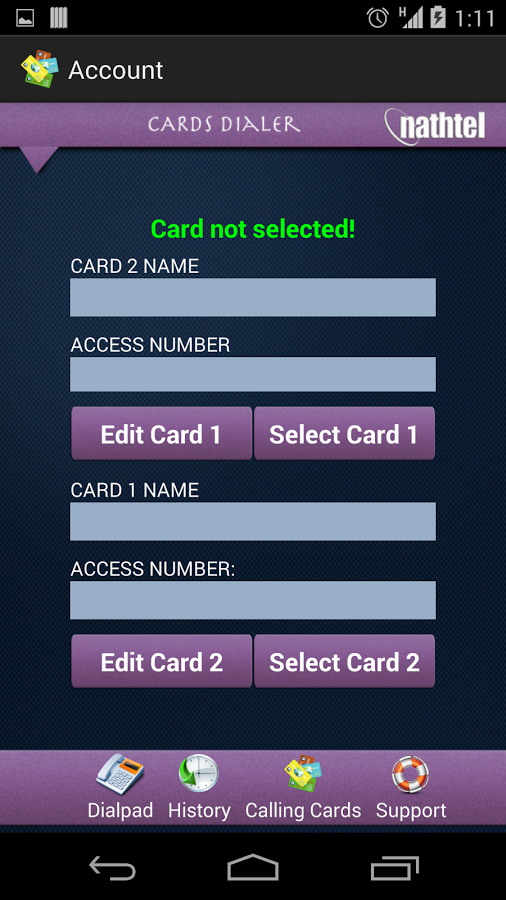 Calling Card Dialer截图2