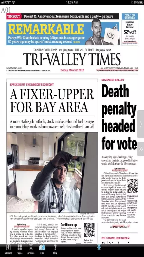 Tri-Valley Times e-Edition截图2