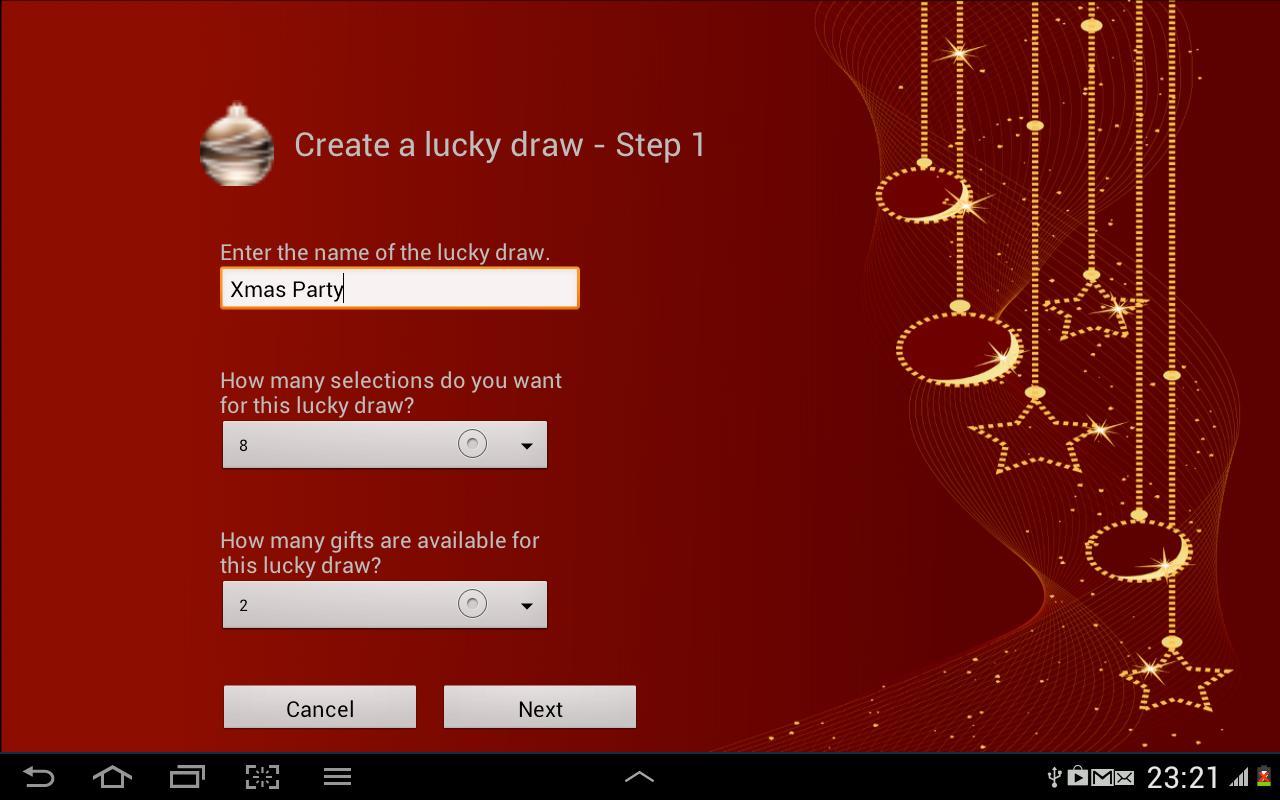 Lucky Draw Xmas截图3