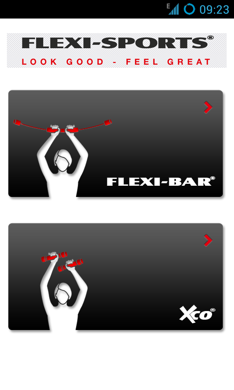 FLEXI-BAR & XCO Workout截图1