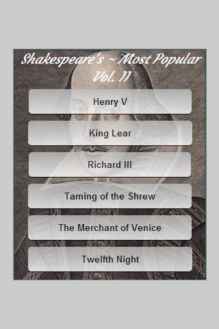 Shakespeare Most Popular...截图3