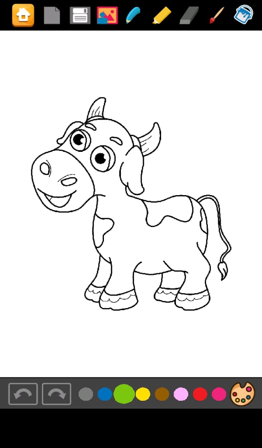 Farm Animal Coloring截图1