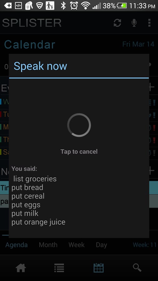 SPLISTER Voice Task/Cale...截图10