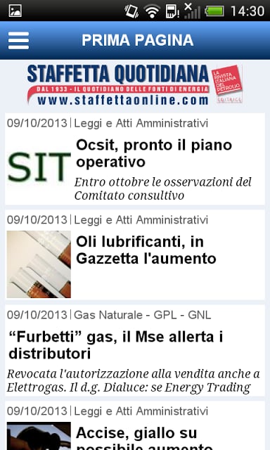 Staffetta Quotidiana截图1